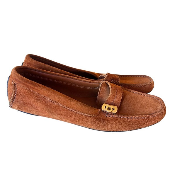 Salvatore Ferragamo Suede Loafers – Size 6B - Picture 8 of 10